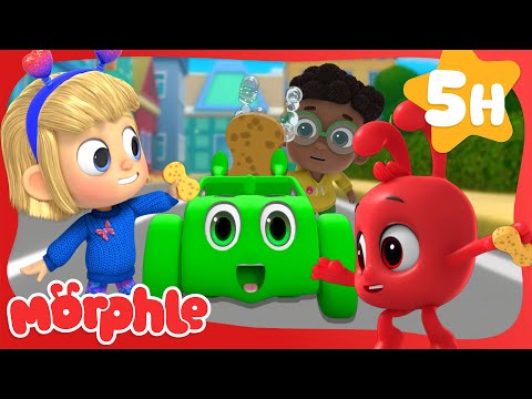 Orphle Car Wash Chaos | Morphle's Family | My Magic Pet Morphle | Kids Cartoons