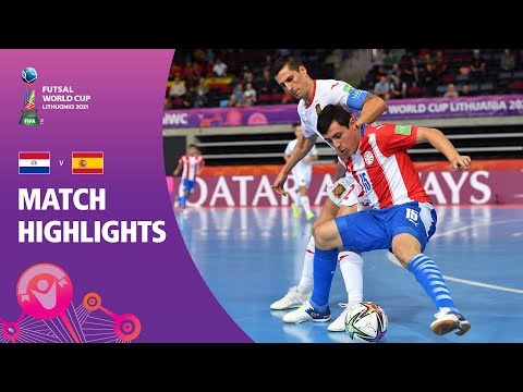 Paraguay v Spain | FIFA Futsal World Cup 2021 | Match Highlights