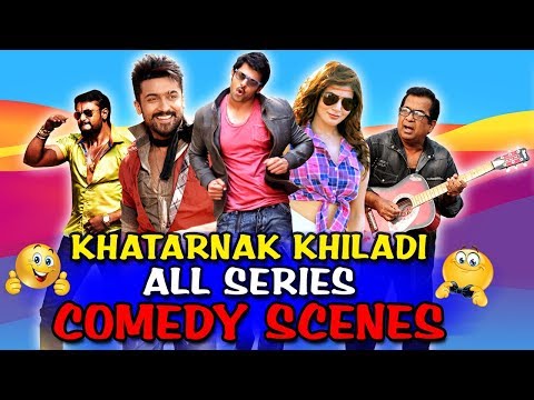 Khatarnak Khiladi All Series Comedy Scenes | South Indian Hindi Dubbed Best Comedy Scenes