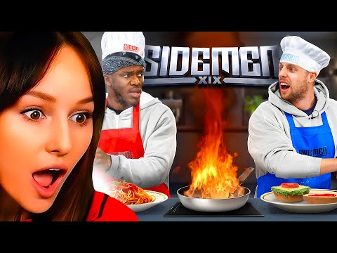 Freya Reacts to SIDEMEN WORLD'S HARDEST COOKING CHALLENGE