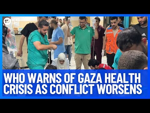 World Health Organisation Warns Of Health Crisis As Gaza&amp;rsquo;s Main Hospital Shuts Down | 10 News First