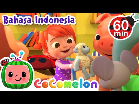 Mary Punya Domba Kecil🐑🐑🐑 | CoComelon Bahasa Indonesia - Lagu Anak Anak | Nursery Rhymes