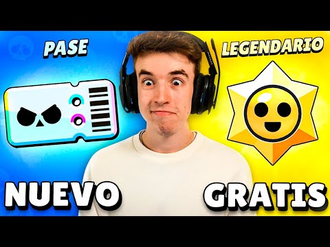 NUEVO PASE de BATALLA Y RECOMPENSAS GRATIS en BRAWL STARS