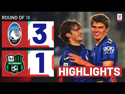 ATALANTA-SASSUOLO 3-1 | HIGHLIGHTS | CDK shines in La Dea&rsquo;s win | Coppa Italia Frecciarossa 2023/24