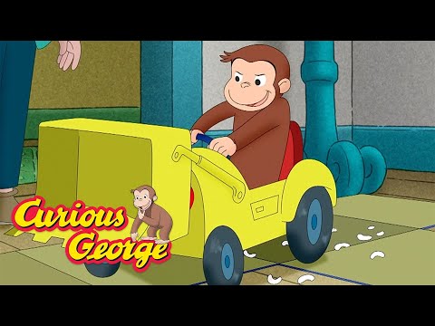 George's new front loader truck 🐵 Curious George 🐵 Kids Cartoon