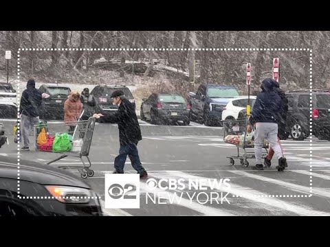 Rockaway, New Jersey, residents prepare for snow