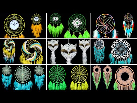 15 Best how to weave Home Decor Wall Hanging Dreamcatcher # Paracord/Macrame DIY