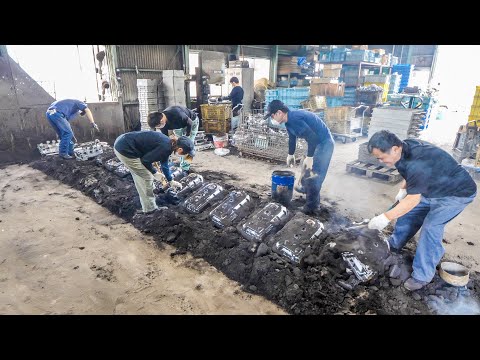 Supporting Japanese manufacturing! 5 scary casting processes!