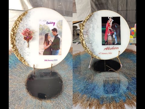 How to make Resin Photo Frame | Resin Photo Frame Tutorial | Gift Ideas | Resin Frames by HiART24