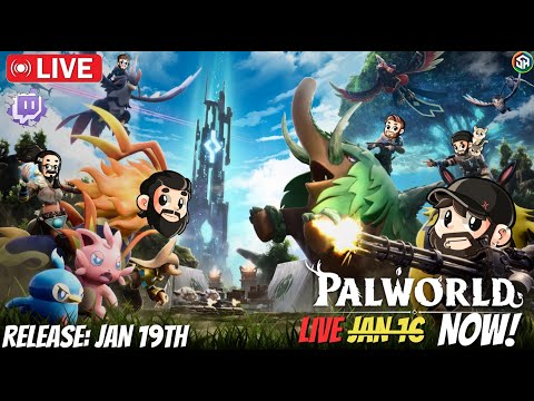 Palworld Early Gameplay With Creator Access! Join Us For A Live Review!