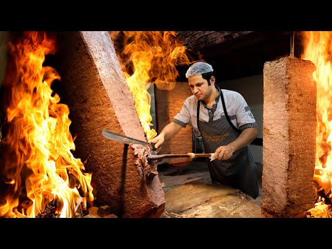 Turkey's best doner kebab restaurant! 1 ton of doner kebab!