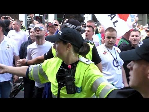 English Defence League - Nottingham August 2016