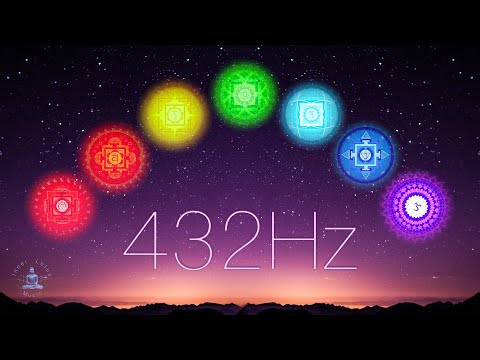 Full Night All 7 Chakras Opening, Balancing &amp; Healing | 7 Chakra 432Hz Sleep Music &amp; Meditation