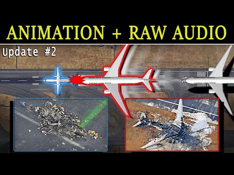 Haneda Accident | AIRPORT ANIMATION + RAW AUDIO + TRANSCRIPT