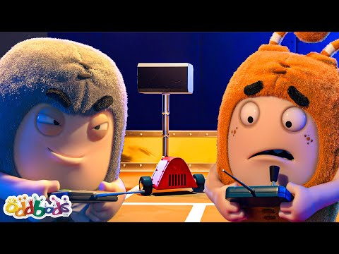 The Oddbods Robot Tournament! | Oddbods - Sports &amp; Games Cartoons for Kids