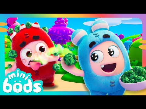 Eat Your Greens 🥗 | Minibods | Preschool Cartoons