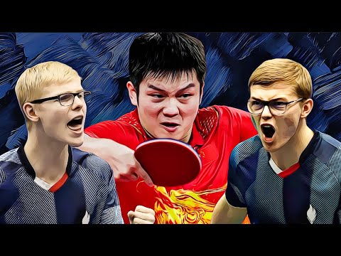 Les deux fr&egrave;res prodiges du ping-pong qui font trembler la Chine.