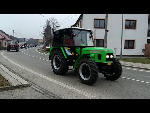 Silvestrovsk&aacute; vyj&iacute;žďka 🚜 traktorů 🚜 2023