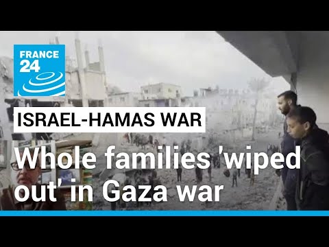 Whole families, 'multiple generations', are being 'wiped out' in war-torn Gaza &bull; FRANCE 24 English