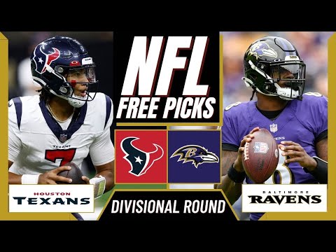 TEXANS vs. RAVENS NFL Picks and Predictions (Divisional Round) | NFL Free  Picks Today