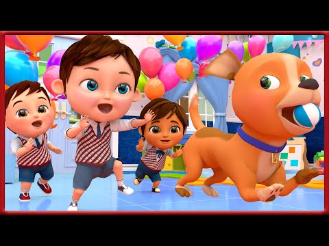 𝑵𝑬𝑾 Bingo's Bath Song | Happy Birthday | Wheels On The Bus +More Kids Songs🎶| Banana Cartoon 3D [HD]