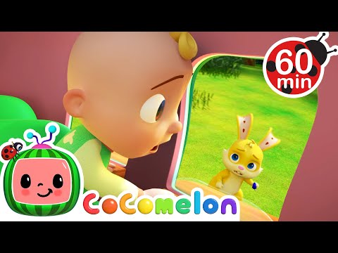 Wheels on the RUNAWAY BUS! 🫢 | 🌈 CoComelon 🌈 | Preschool Learning | Moonbug Tiny TV