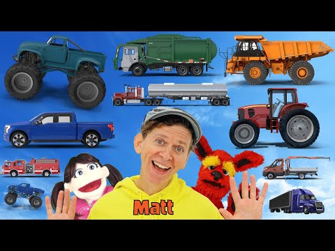 Trucks - What Do You See? Song  | Find It Version | Dream English Kids