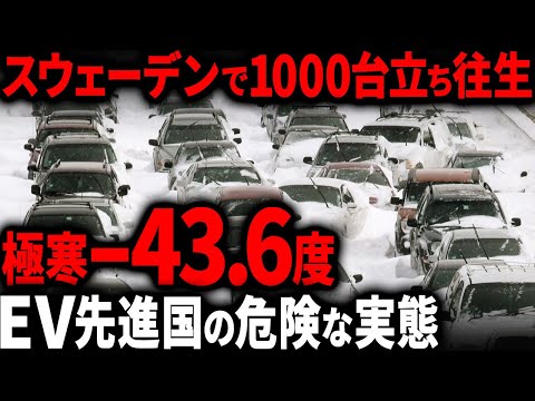 EV先進国北欧スウェーデンで1000台が立ち往生！冬場の危険な実態に大後悔&hellip;【その他１本】