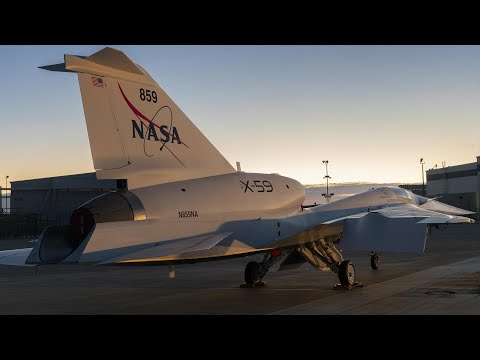 NASA&rsquo;s X-59 Quesst supersonic aircraft revealed in California