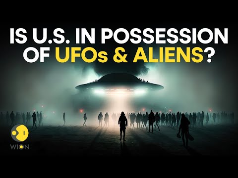 UFO Hearing LIVE: Three witnesses testify at a hearing on UFOs &amp; UAPs | US News LIVE | WION LIVE