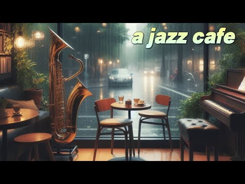 A calm and comfortable cafe with jazz music