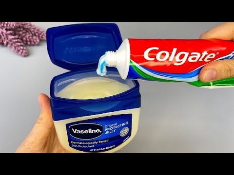 Just Mix Toothpaste with Vaseline And You Will Be Amazed!