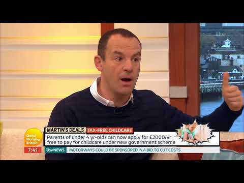 Martin Lewis Explains the New Tax Free Childcare | Good Morning Britain