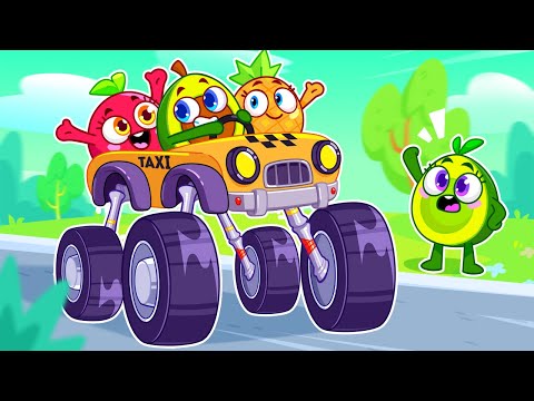 Taxi Monster Truck 🚖🤩 || More Funny Stories for Kids