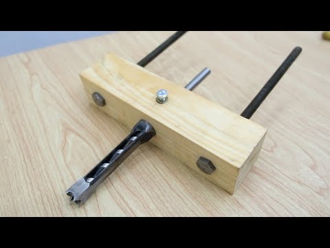 Amazing Idea - Creatively Adjust Square Drill Bits