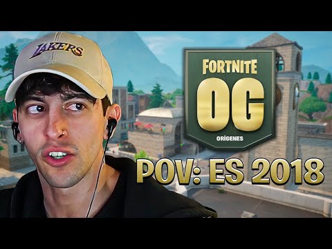 Robleis juega Fortnite OG: Volvamos a 2018