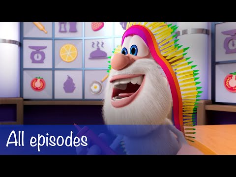 Booba - All Episodes Compilation + 7 Food Puzzles - Cartoon for kids