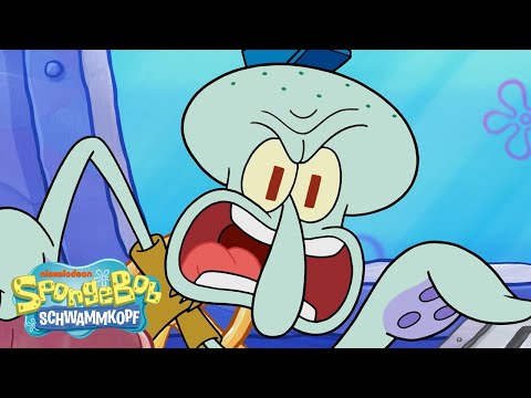 SpongeBob | Thadd&auml;us gr&ouml;&szlig;te Wutausbr&uuml;che in den NEUEN Folgen! | SpongeBob Schwammkopf