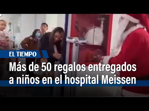 M&aacute;s de 50 regalos entregados a ni&ntilde;os en el hospital Meissen |&nbsp;El Tiempo