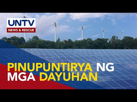 Pilipinas, isa sa mga bansang target ng foreign renewable energy investments &ndash; DTI