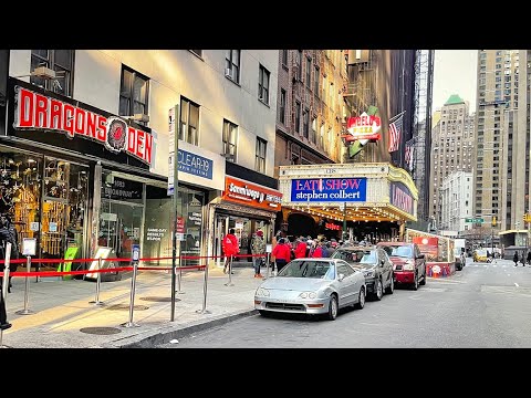 New York Christmas Walk - Midtown Manhattan in NYC