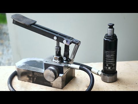 Hydraulic CAR JACK modification