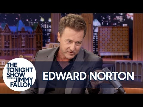 Edward Norton Does His Impression of Alec Baldwin's Method Acting