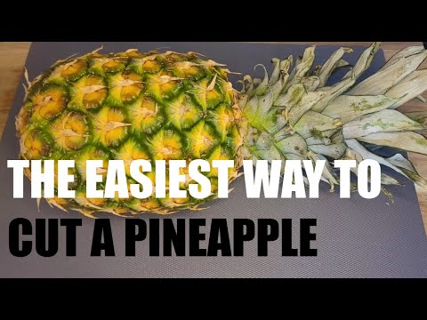 Tutorial: How to cut an pineapple fast