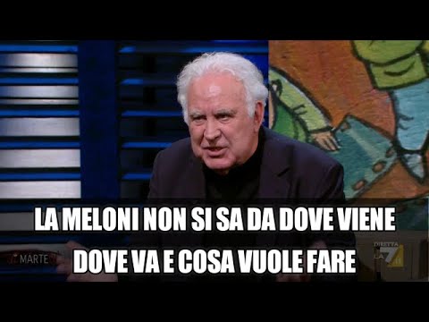 Michele Santoro sbugiarda la Meloni sulle tasse: Se vuole un confronto le porto tutte le carte.