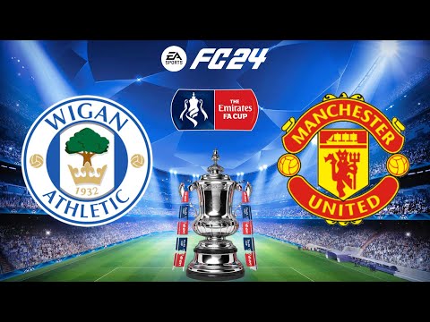 FC 24 | Wigan Athletic vs Manchester United - Emirates FA Cup - PS5&trade; Full Gameplay