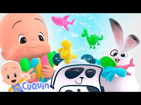 Learn with Cuquin and the Panda Bag and more educational videos | Cuquin