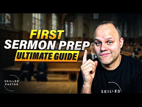 How to preach for the first time - Simple Method 2023