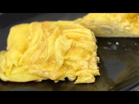 The famous Cantonese scrambled eggs! A new way to cook eggs for breakfast❗️Easy and Incredibly tasty