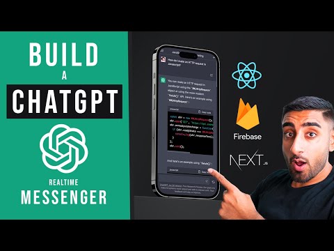 🔴 Let&rsquo;s build ChatGPT Messenger 2.0 with REACT! (Next.js 13, Firebase, Tailwind CSS, TypeScript)